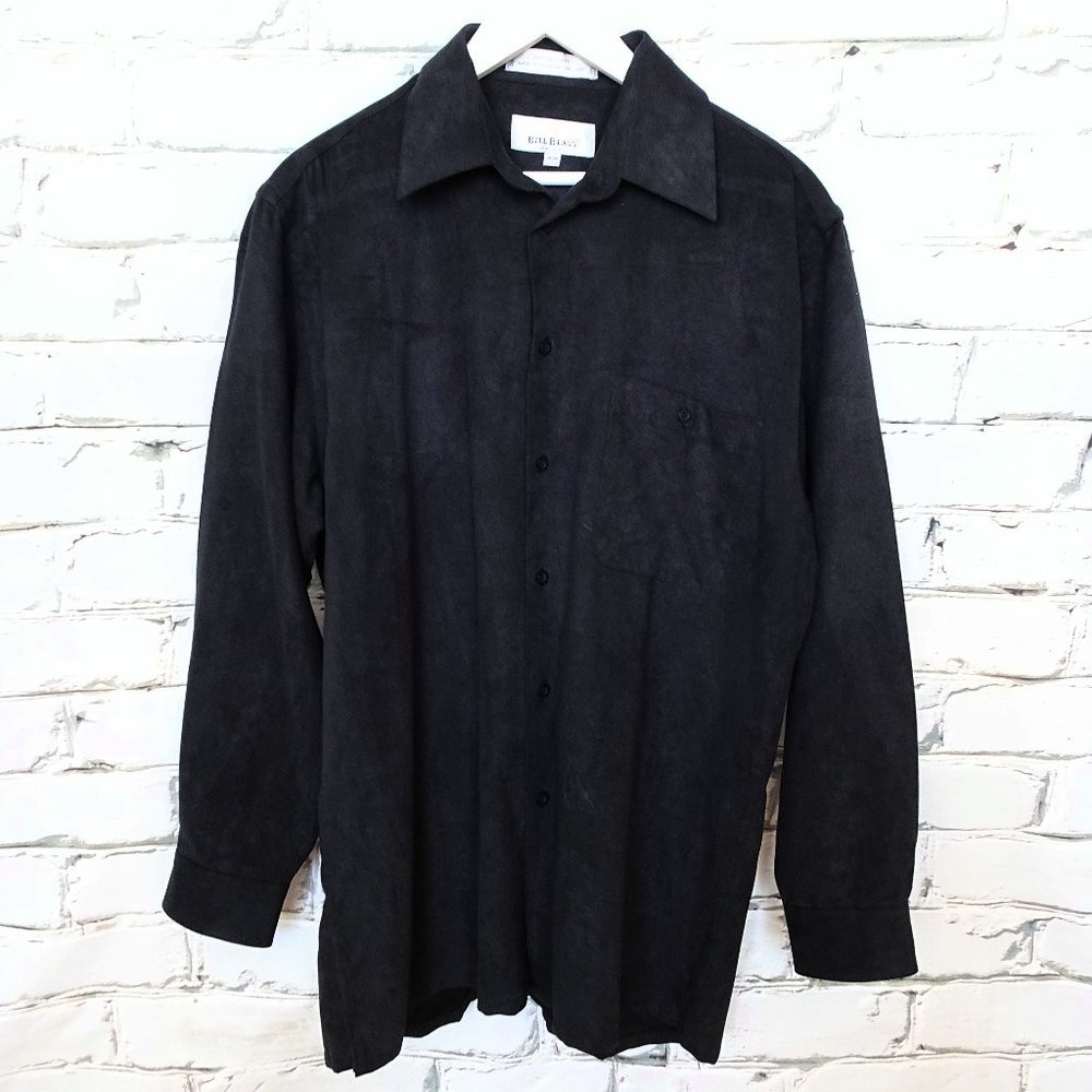 Bill Blass Black Long Sleeve Shirt